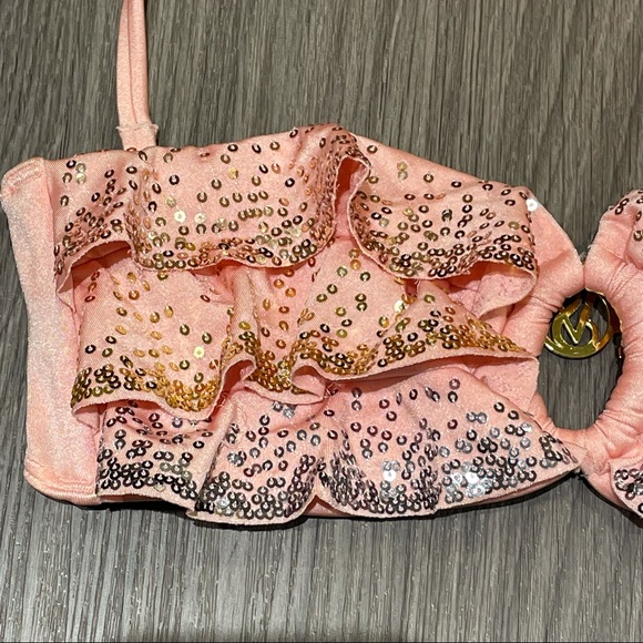 Light Pink Victoria Secret Swimwear Bra - Picture 3 of 6